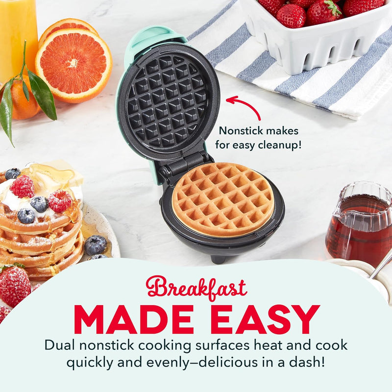 Waffle Maker – Non-Stick Breakfast Machine for Quick & Easy Snacks | 350W Electric Waffle Iron