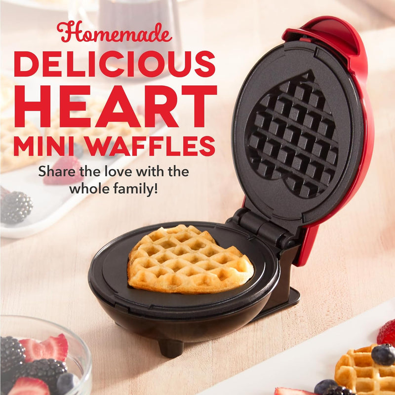 Waffle Maker – Non-Stick Breakfast Machine for Quick & Easy Snacks | 350W Electric Waffle Iron