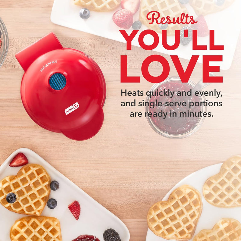 Waffle Maker – Non-Stick Breakfast Machine for Quick & Easy Snacks | 350W Electric Waffle Iron