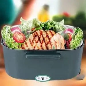 Electric Lunch Box Food Warmer Portable Food Heater for Car Or Home - Leak Proof, Lunch Heating Microwave