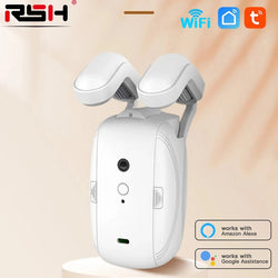 Smart Curtain Robot Motor Roman Rod Rail Automatic Curtain Electric Curtain Robot Remote Control Alexa Google Home WiFi Tuya